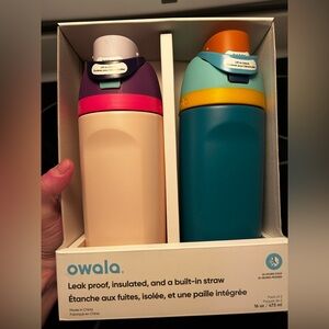 Owala Insulated Water Bottles with Built-in Straw